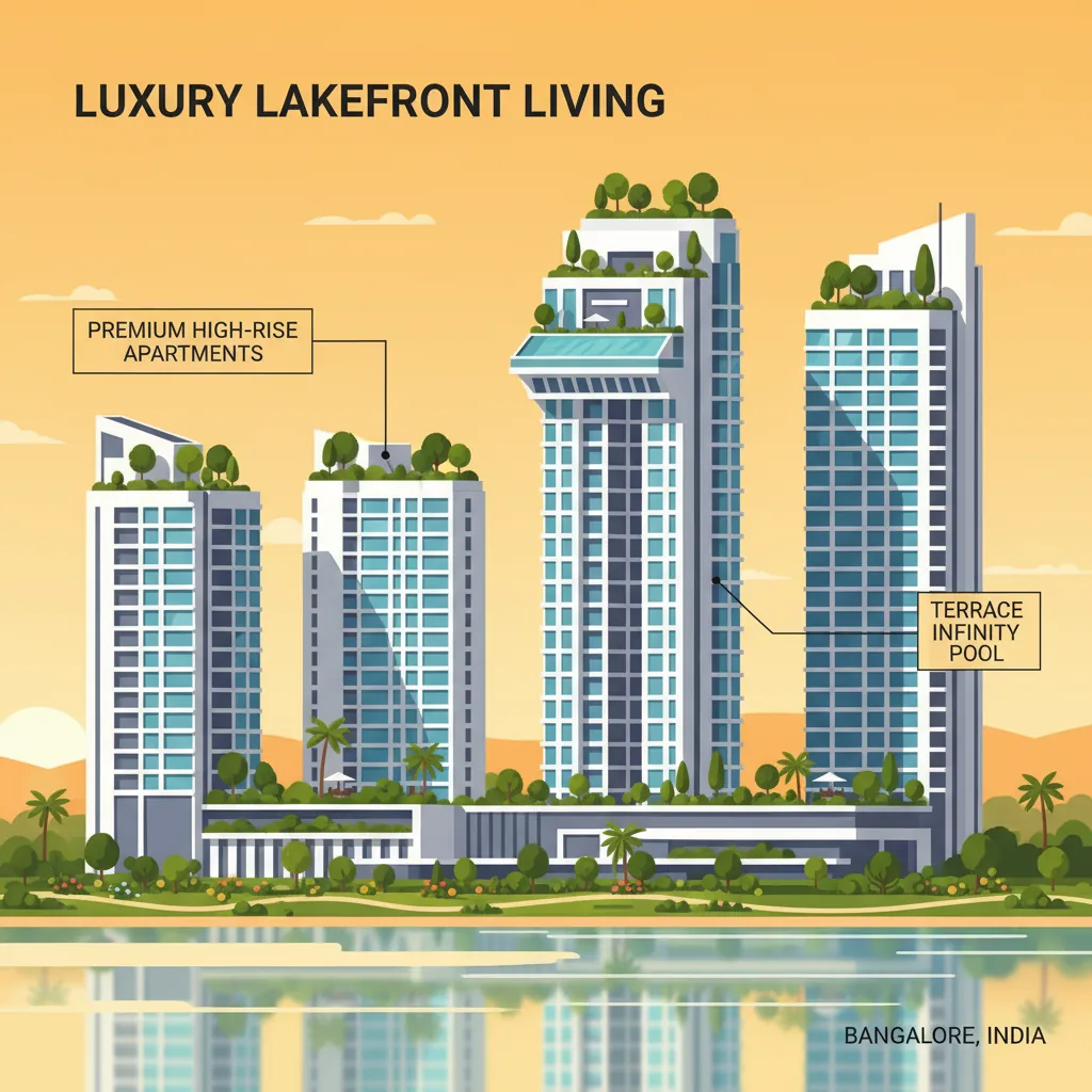 Apartments with Lake Views in Bellahalli