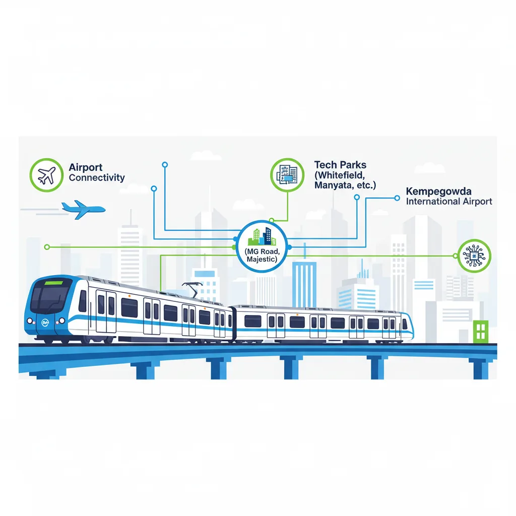 Bhartiya Garden Enclave Metro Connectivity