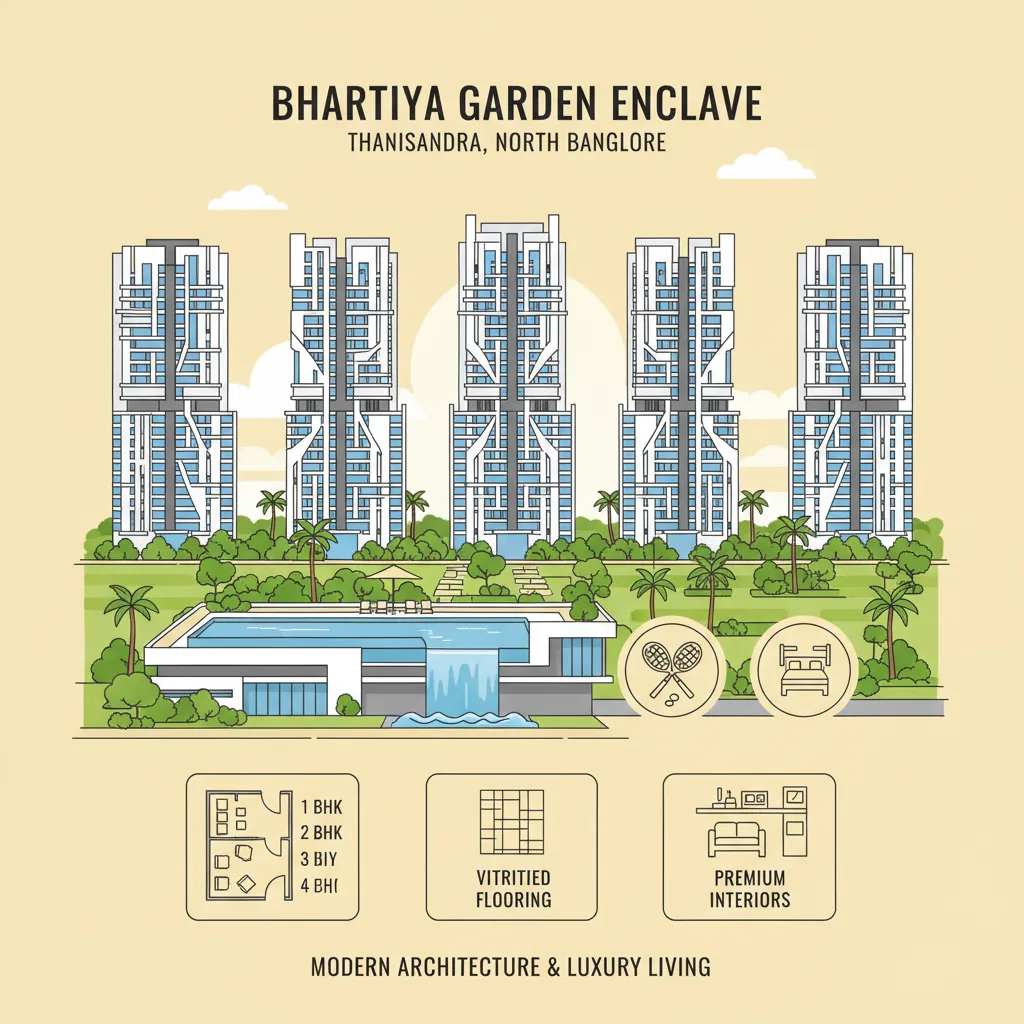 Bhartiya Garden Enclave Model Apartment