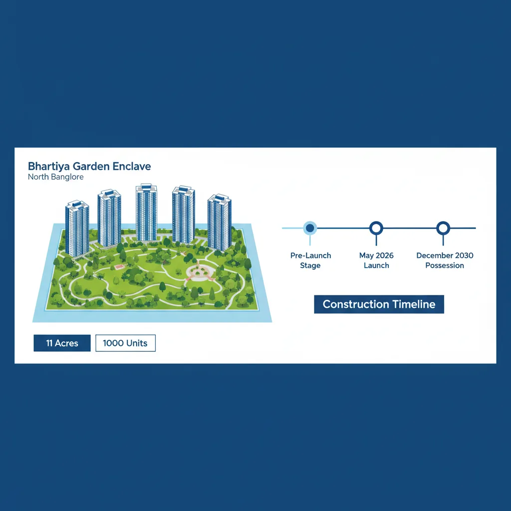 Bhartiya Garden Enclave Project Status