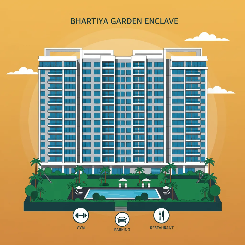 Bhartiya Garden Enclave Rent