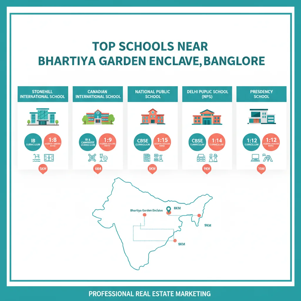 Schools near Bhartiya Garden Enclave